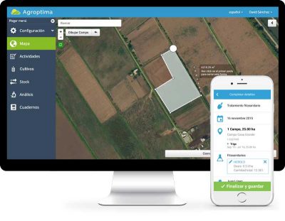Hoy presentamos: Dibuja tus campos y visualiza tus cultivos más fácilmente!