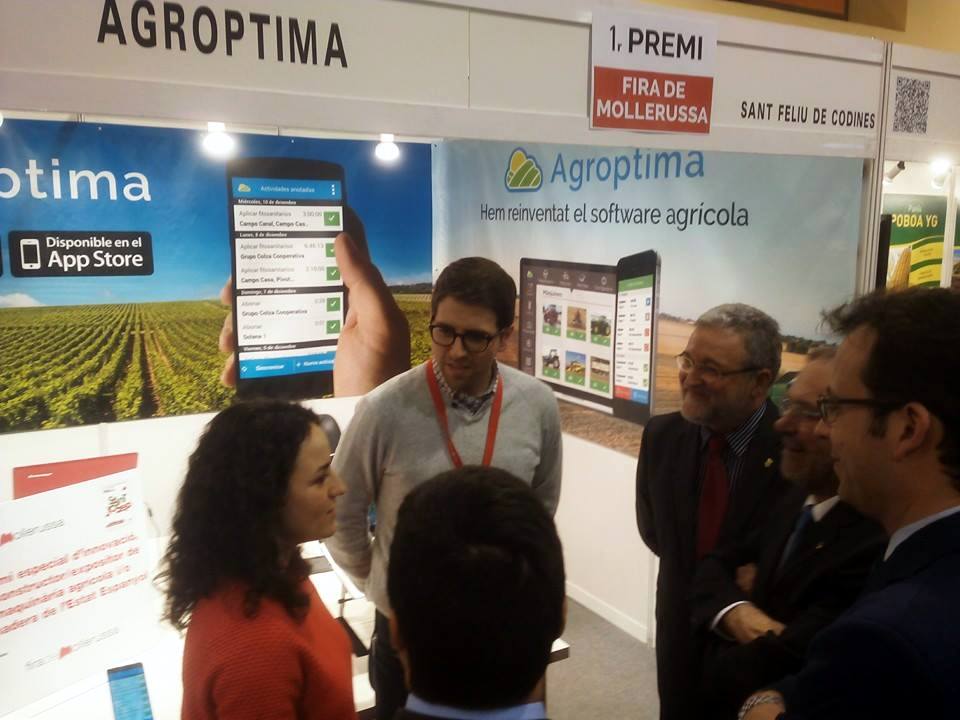 Agroptima 1r Premio Innovación Feria Mollerussa