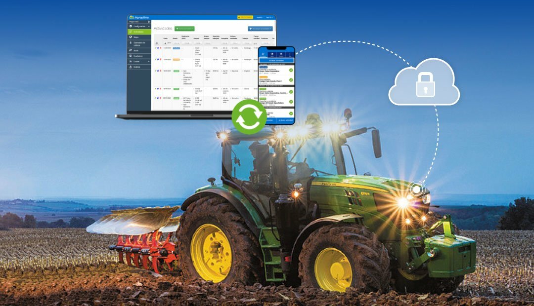 integracion gps agricola john deere con agroptima